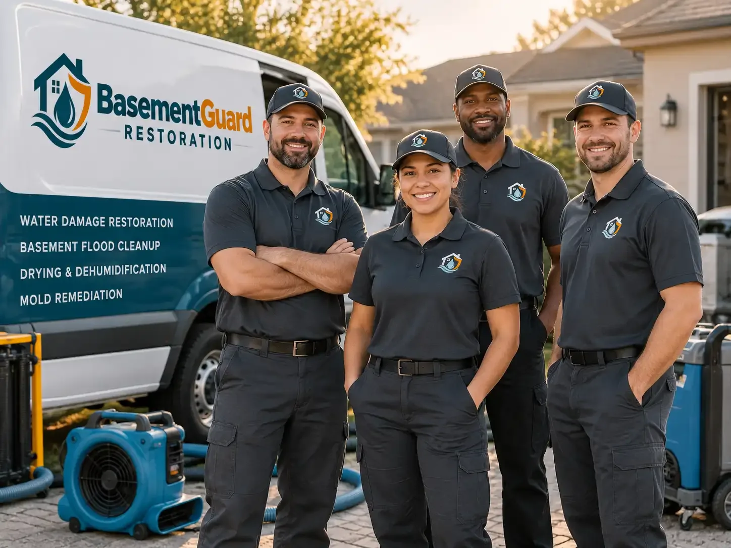 Basement Water Damage Restoration company in Lane, KS
